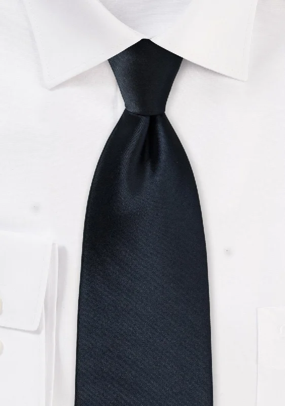 Midnight Solid Necktie