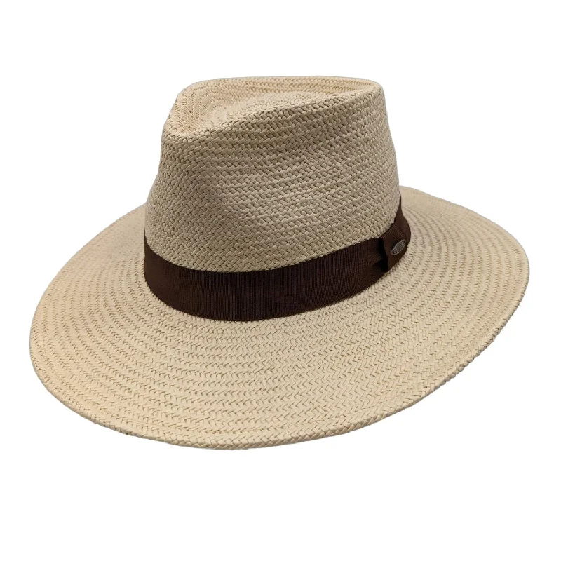 Scala Toyo C-Crown Hat - Natural