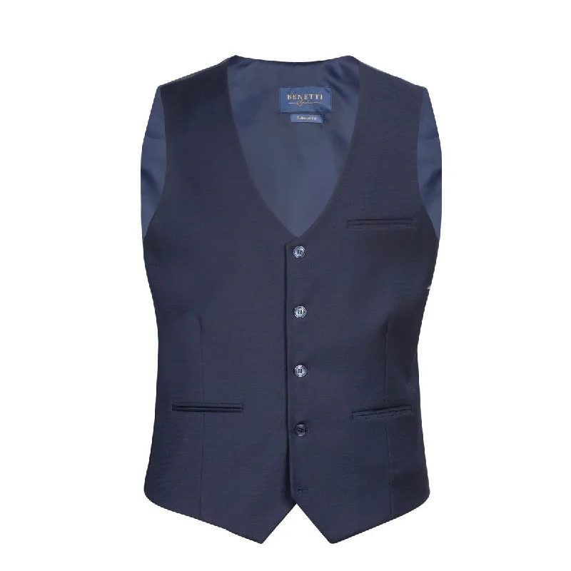 Benetti Peter Comfort Fit Waistcoat - Ink