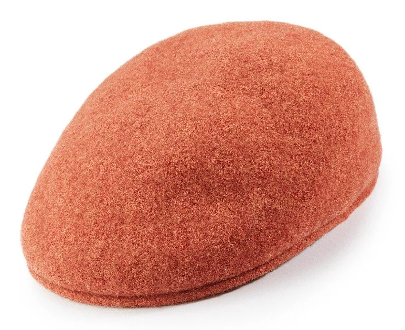 Montique Men's Cognac Color Ascot Wool Felt Hat H-71