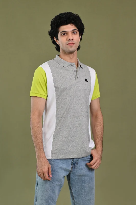 Men's Sleeveless TopsCOLOR BLOCKING POLO