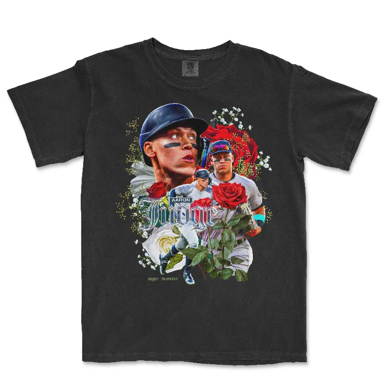 Men's Shirts with Patchwork PatternsSMELL THE ROSES | Comfort Colors Tee