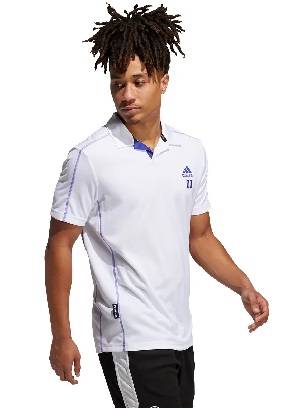 Men's Performance Shirts for SportsAdidas Mens Golf Primeblue Heat.Rdy Polo <BR> GL9988