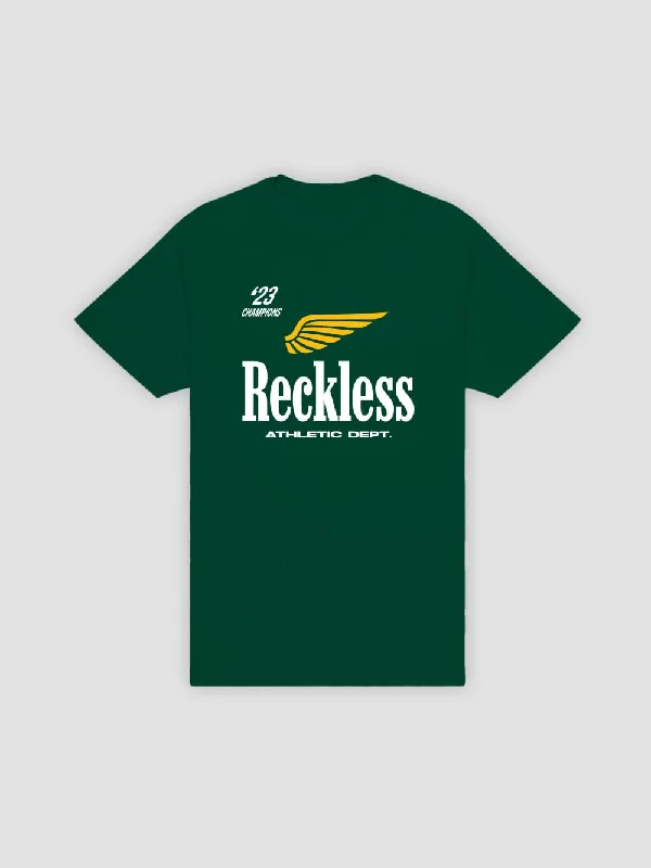 Stylish Men's HenleysAerial Tee - Forest Green