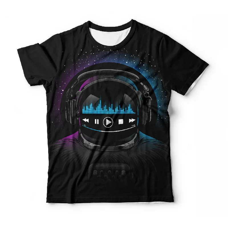 Men's Shirts with Asymmetrical HemlinesAstrolizer T-Shirt