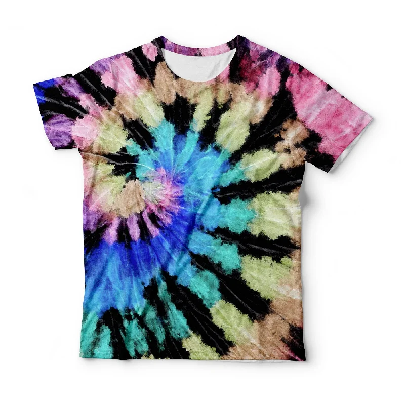 Men's Shirts with Adjustable HemlinesBlack Sunrise T-Shirt
