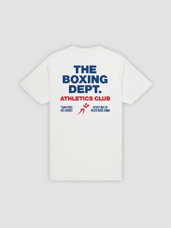 Men's Shirts with Chest PocketsBoxing Department Tee - White