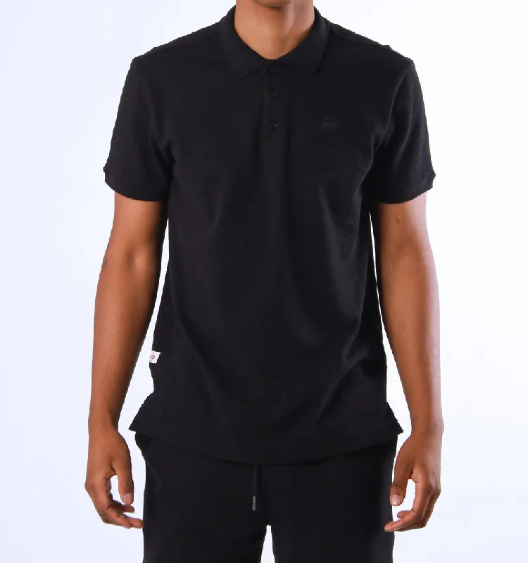 Men's Shirts with Graphic SleevesBUBBLE BUGGY GOLFER – BLACK