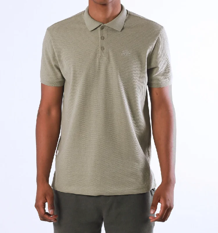 Breathable Men's Mesh TopsBUBBLE BUGGY GOLFER – KHAKI