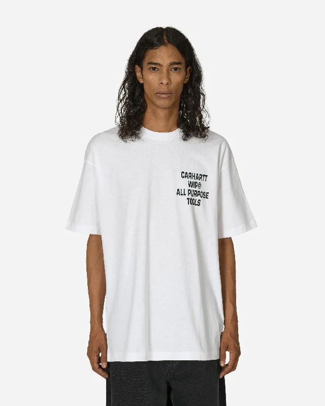 Men's Casual Shirts for Everyday WearCross Screw T-Shirt White