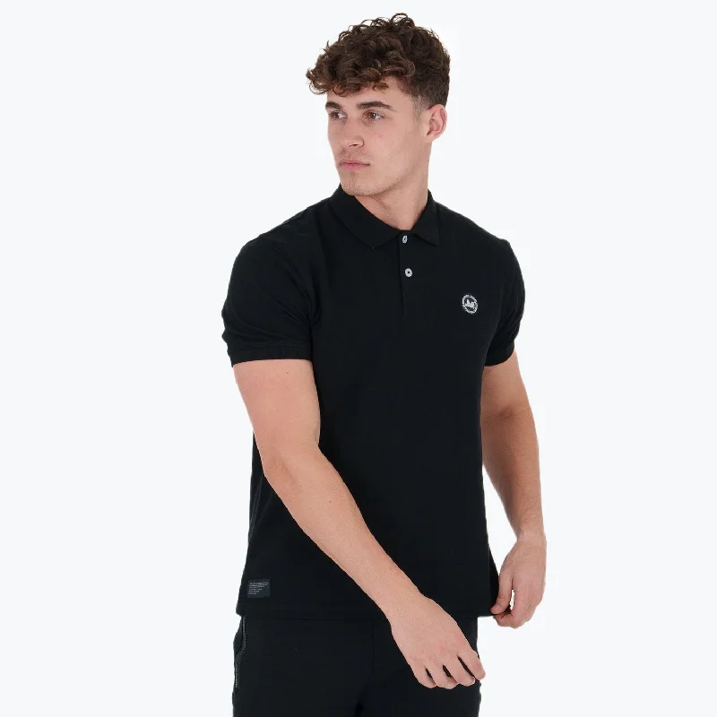 Stylish Men's HenleysCash Polo Black
