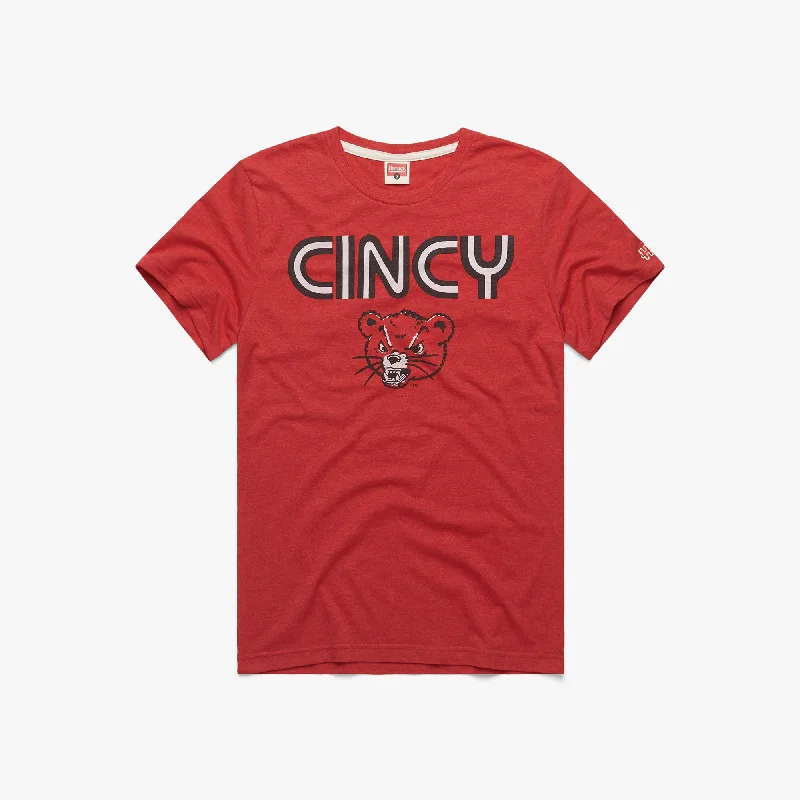 Men's Shirts with Animal PrintsCincy Bearcats Retro