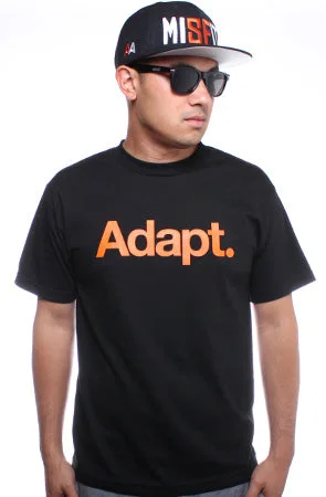 Men's Shirts with Striped PatternsCTA (Men's Black/Orange Tee)