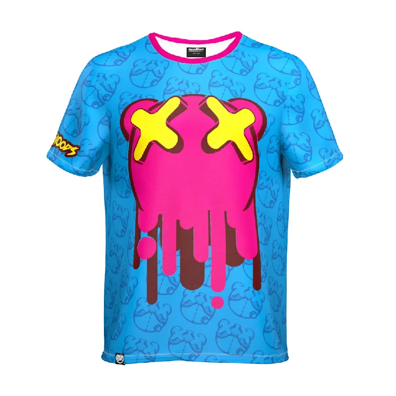 Men's Shirts with Appliquéd SleevesDrip Bear T-Shirt