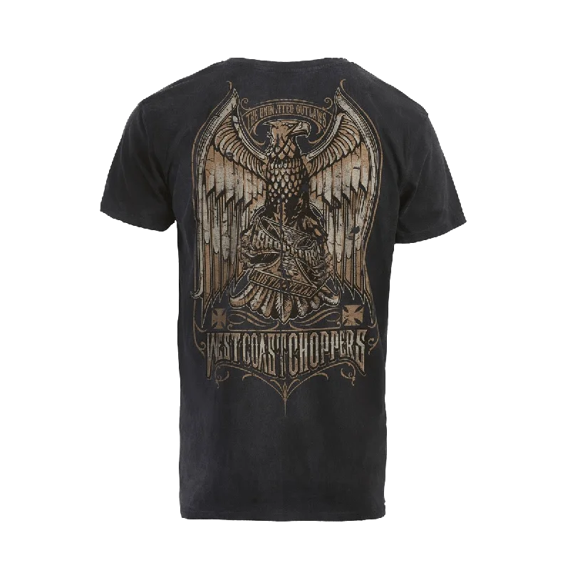 Men's Shirts with Double-Breasted DesignsEAGLE CREST TEE - MAGIC DAY BLUE