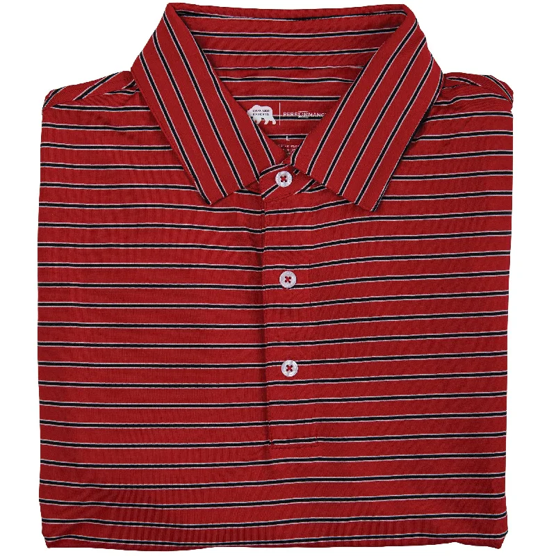 Men's Shirts with Scoop NecksEagle Stripe Performance Polo