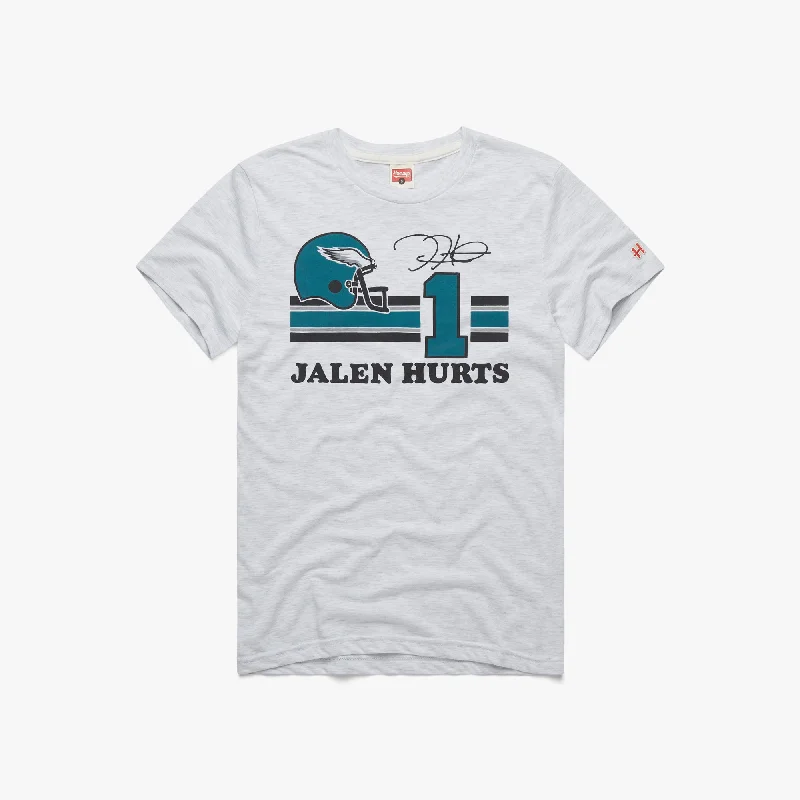 Men's Shirts with Adjustable CuffsEagles Jalen Hurts #1