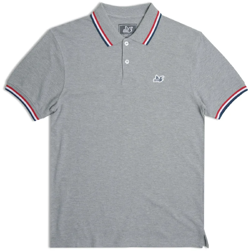 Men's Shirts with Velcro ClosuresElement Polo Marl Grey