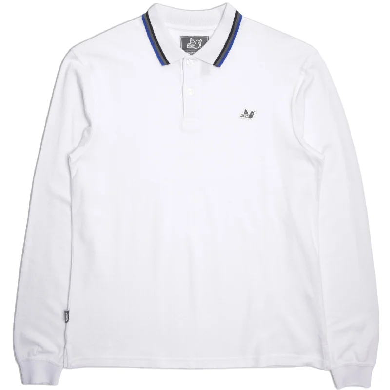 Stylish Men's HenleysElevate LS Polo White