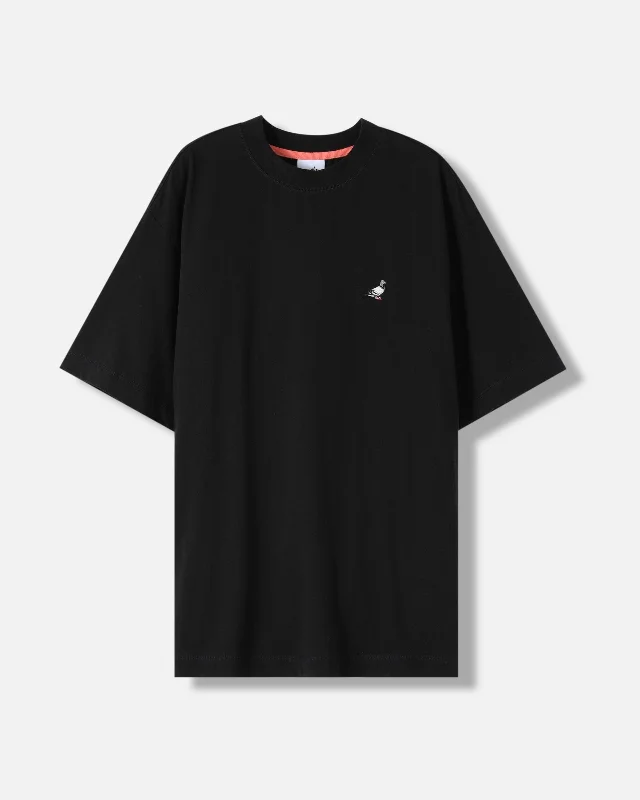 Men's Shirts with Button-Down PocketsEmb Pigeon Tee