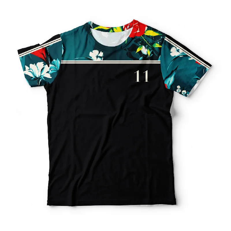 Men's Shirts with Plaid PatternsEmerald Floral T-Shirt