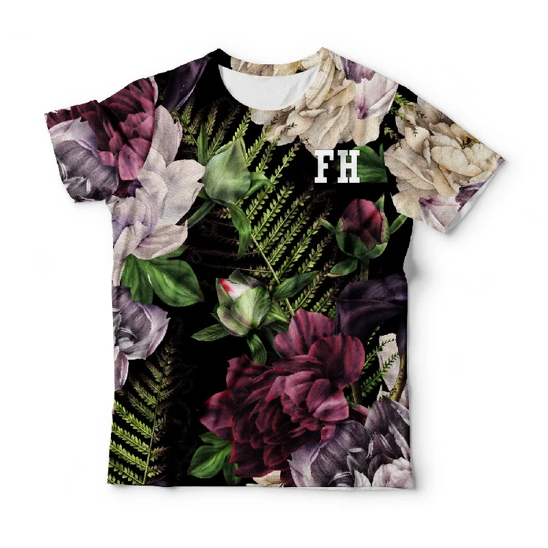 Men's Tailored Shirts for a Professional AppearanceEvening Bouquet T-Shirt