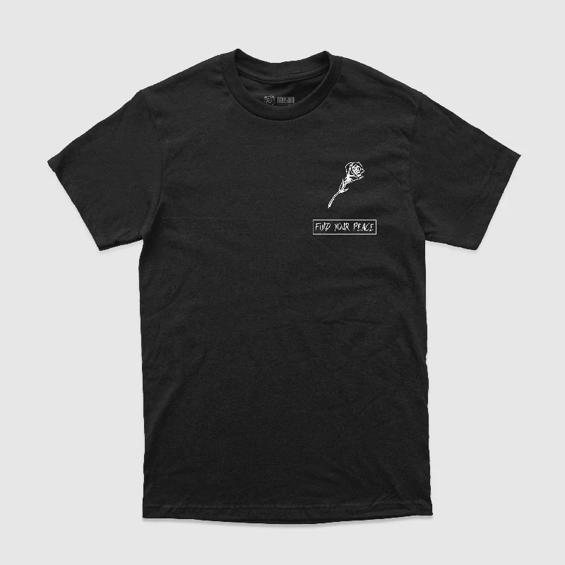 Men's Shirts with Roll-Up SleevesFind Your Peace Tee