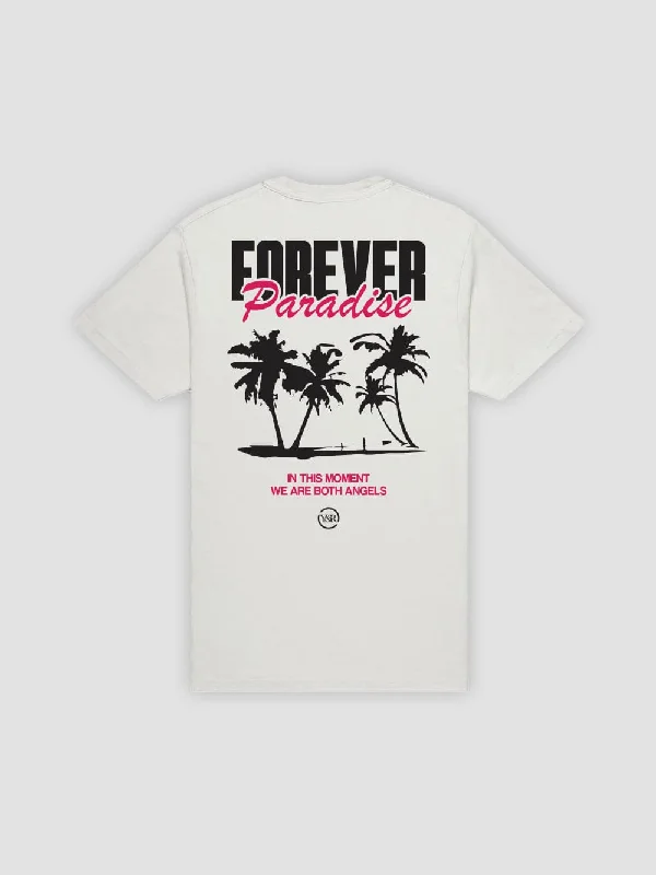 Men's Shirts with Checkered PatternsForever Paradise Tee - Natural