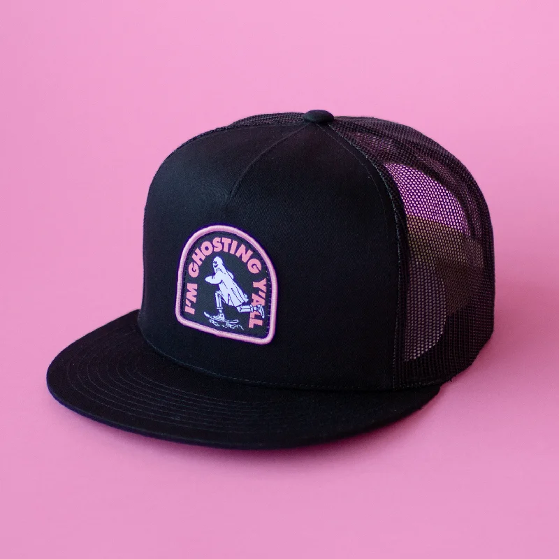 Men's Shirts with Spread CollarsGhosting Trucker [Black]