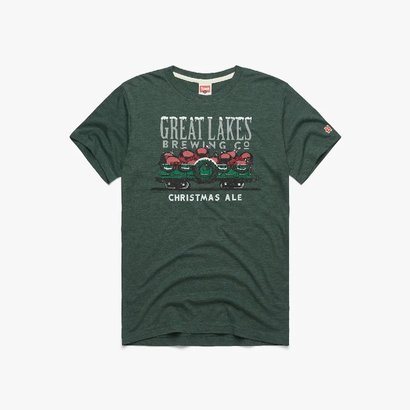 Men's Shirts with Asymmetrical HemlinesGreat Lakes Brewing Co. Christmas Ale 2023