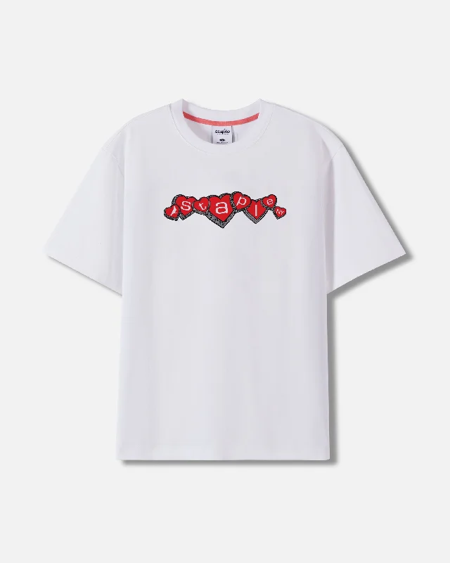 Patterned Men's Hawaiian ShirtsHearts Tee