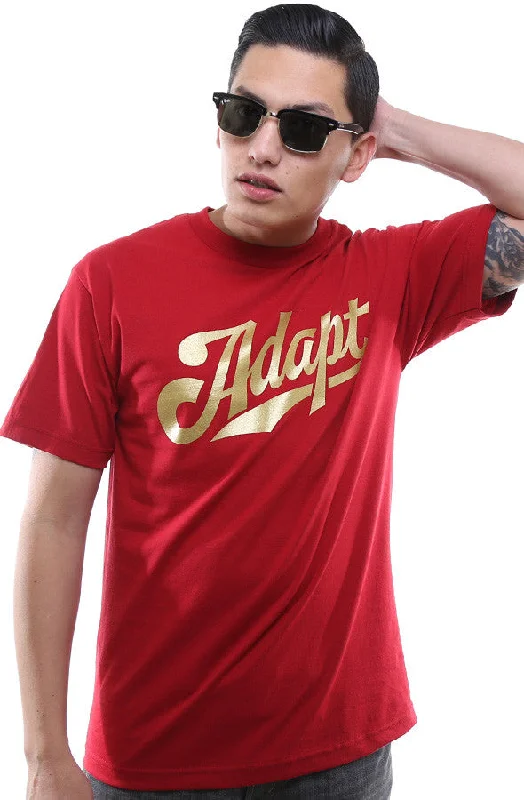 Men's Long-Sleeved ShirtsHome Team (Men's Cardinal/Gold Tee)