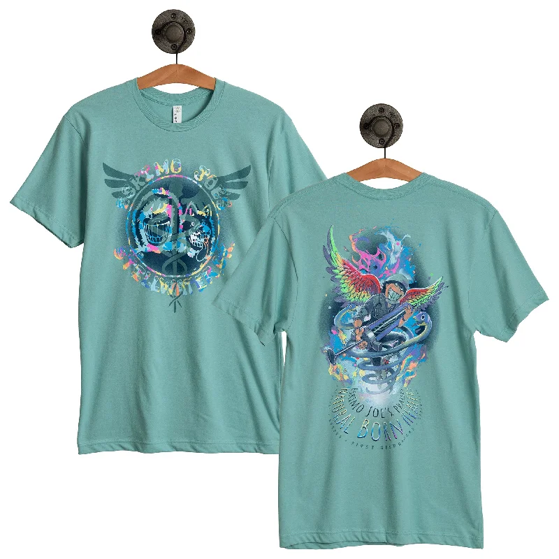 Men's Shirts with Patchwork SleevesJOE'S HEALTHCARE TEE - JHT24