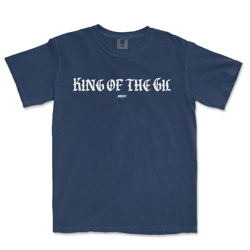 Men's Shirts with Lace-Up HemlinesKING OF THE GIL | Comfort Colors Tee