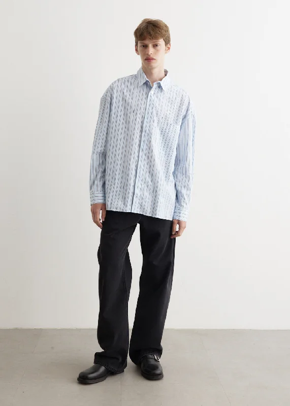Men's Shirts with Appliqué DetailsLa Chemise Manches Longue