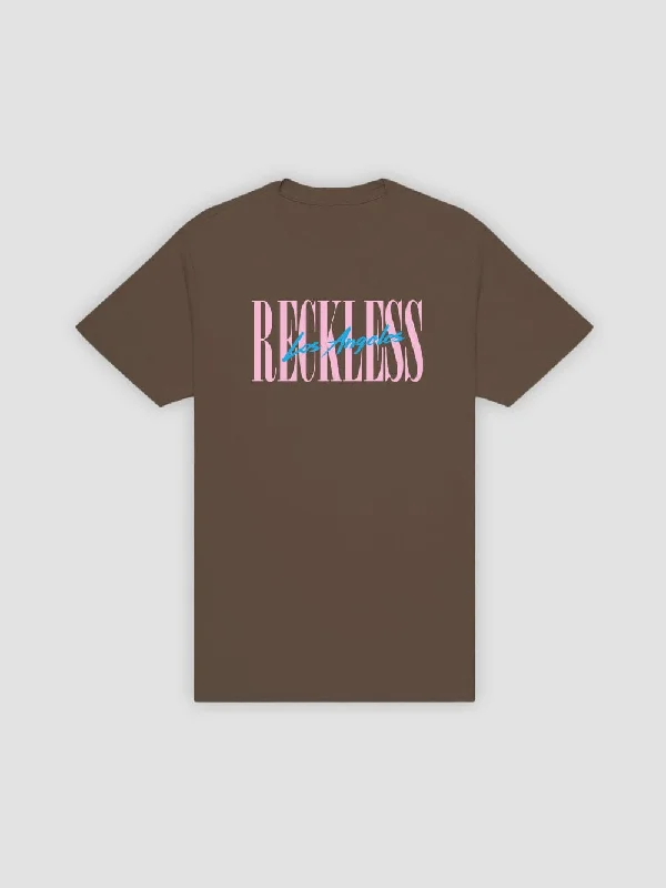 Men's Sleeveless TopsLA Vintage Tee - Brown