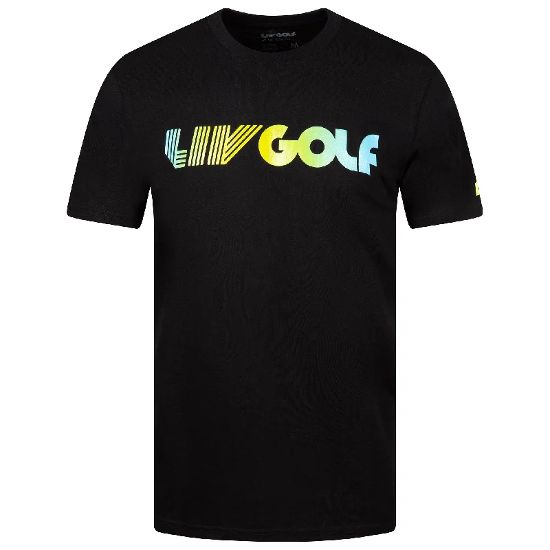 Men's Shirts with Wingtip CollarsLIV Golf | Youth Tee - Black