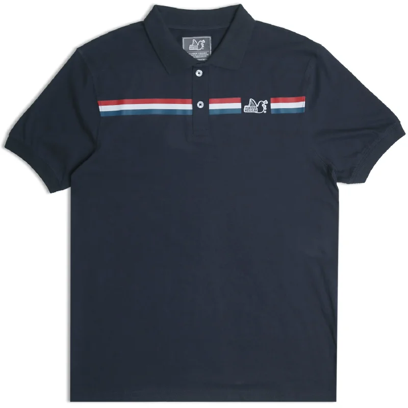 Men's Shirts with Wingtip CollarsMaddison Polo Navy