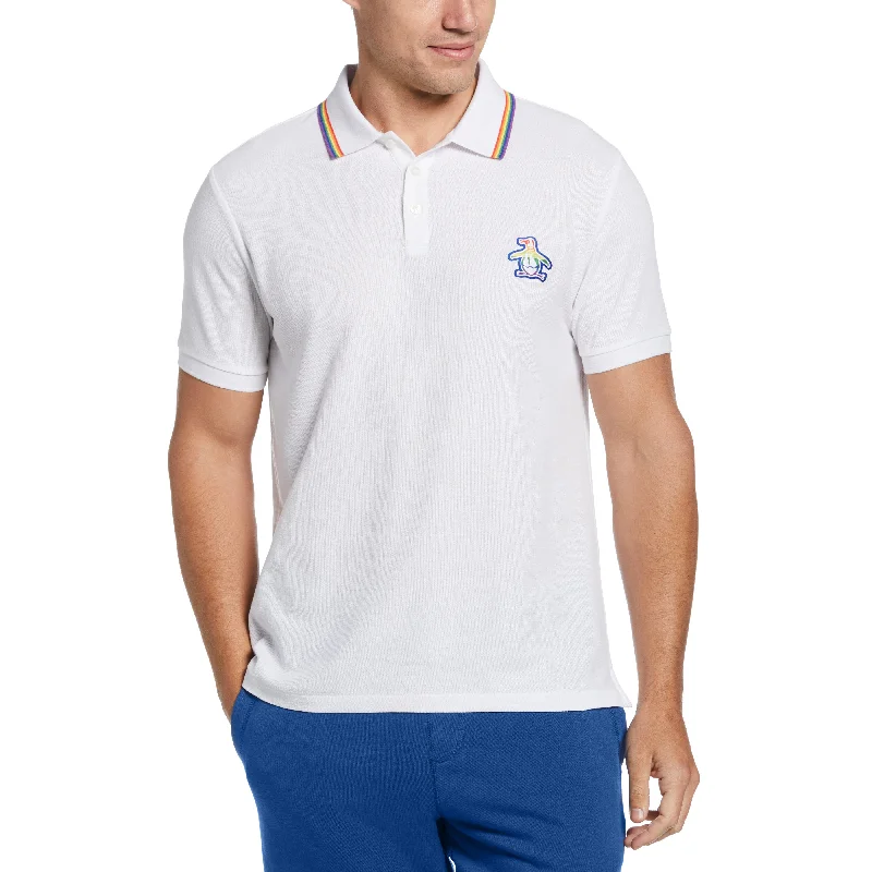 Men's Shirts with CollarsMega Pete Pride Polo