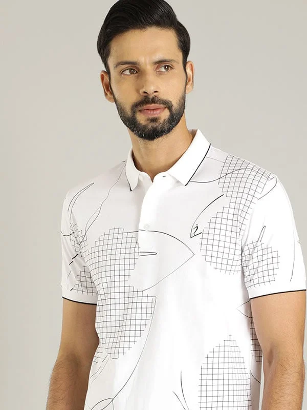 Men's Shirts for BoatingMen Printed Polo T-Shirt