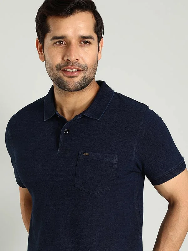 Men's Shirts with Patch PocketsMen Solid Polo T-Shirt