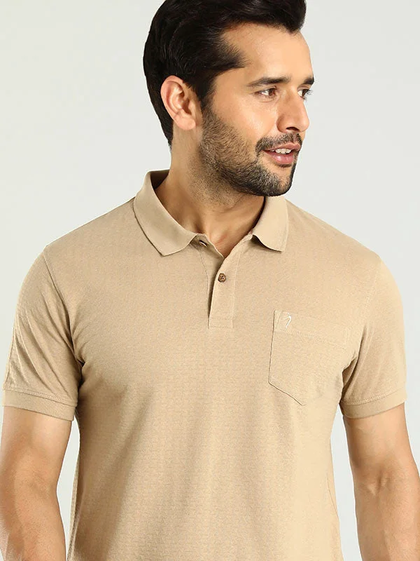 Men's Shirts for Outdoor ActivitiesMen Solid Polo T-Shirt