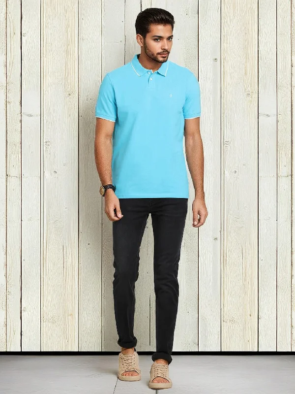 Men's Shirts for Outdoor ActivitiesMen Solid Polo T-Shirt