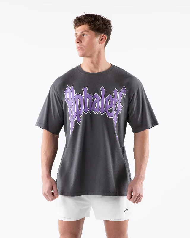 Men's Shirts with Pin CollarsGrime Tee - Astro Grey