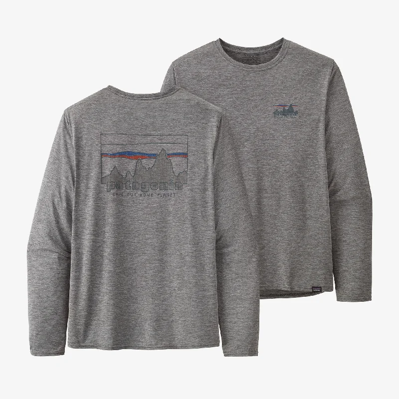 Men's Unique Dress Shirts for a Statement LookMen's Long-Sleeved Capilene® Cool Daily Graphic Shirt