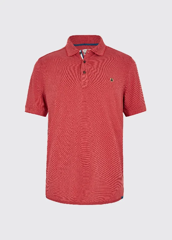 Men's Shirts with Appliquéd SleevesMorrison Polo - Nantuck Red