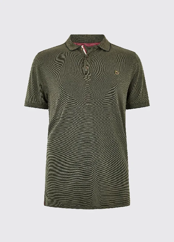 Men's Flowy Shirts for a Relaxed LookMorrison Polo - Pesto