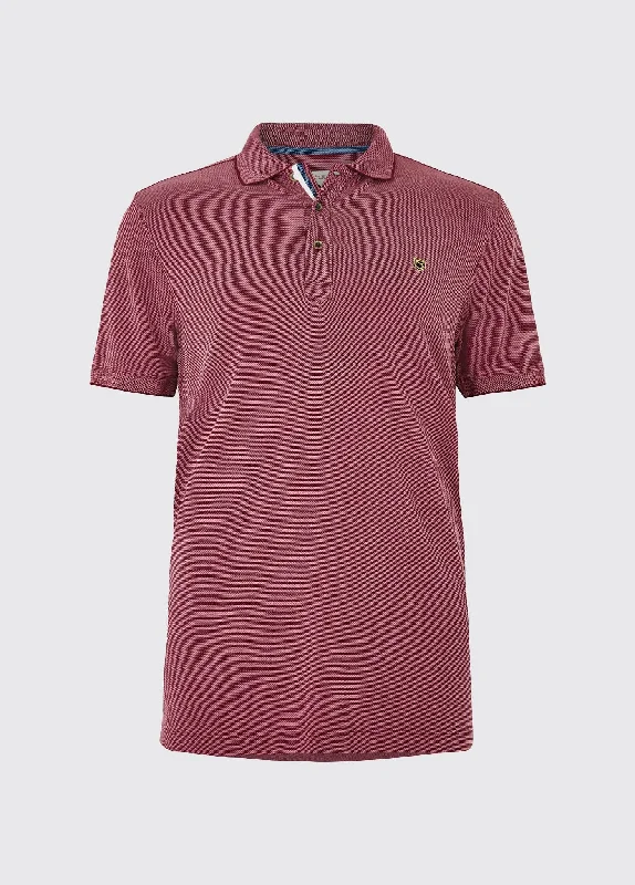 Men's Shirts with Short PlacketsMorrison Polo - Ruby