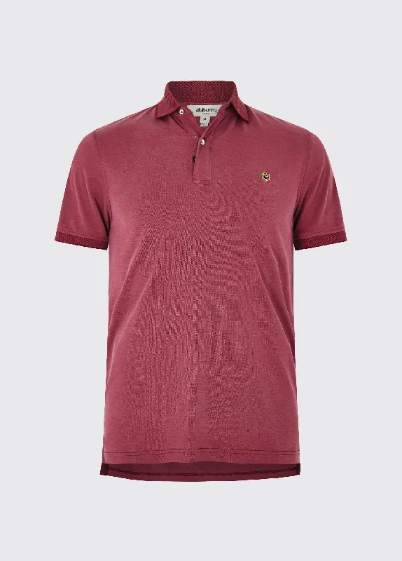 Men's Shirts with Plaid PatternsSweeney Polo - Ruby