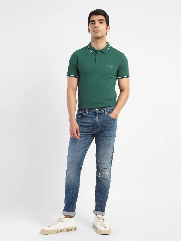 Patterned Men's Hawaiian ShirtsMen's Solid Polo T-shirt Green